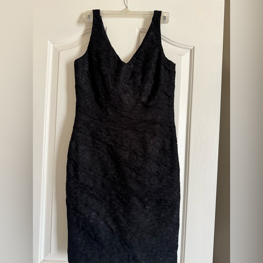 Ann Taylor Black Sleeveless Dress